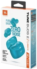 Фото: Навушники JBL Tune Buds 2 Turquoise (JBLTBUDS2TQE) № 11 | KTC