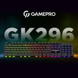 Фото: Клавіатура GamePro GK296 Black № 14 | KTC