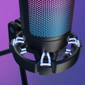 Фото: Мікрофон Fifine A6V AMPLIGAME RGB Black № 14 | KTC