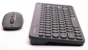 Фото: Комплект клавіатура+миша A4tech FG3200 Air2 Wireless Grey (FG3200 Air2 (Grey)) № 8 | KTC