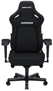 Фото: Крісло Anda Seat Kaiser 4 Size L Linen Fabric Black (AD12YDDC-L-20-B-CF) № 4 | KTC
