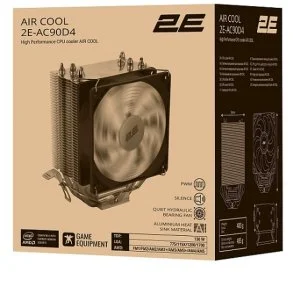 Фото: Кулер для процесора 2E Air Cool AC90D4 LGA (2E-AC90D4) № 5 | KTC