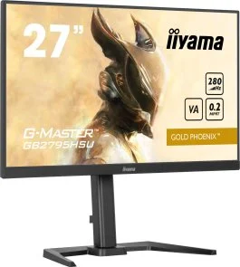 Фото: Монітор iiyama GB2795HSU-B1 Black - 27" VA / 1920×1080 / 280 Гц / AMD FreeSync Premium / Pivot / HAS № 2 | KTC