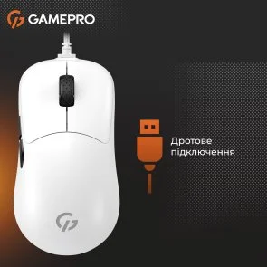 Фото: Миша GamePro GM690W White № 5 | KTC