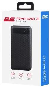 Фото: Батарея універсальна 2E PB2004PD 20000mAh Black (2E-PB2004PD-BLACK) № 6 | KTC