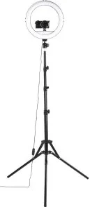 Фото: Світлодіодне селфі-кільце Hama SpotLight Steady-120 V2 Black (4659) № 5 | KTC