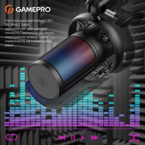 Мікрофон GamePro UGM145 Black (UGM145B)