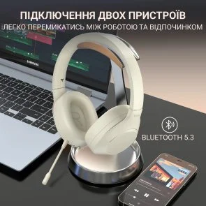 Фото: Гарнітура Fifine X3W Wireless Beige № 7 | KTC