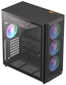 Фото: Корпус Gamemax F46 Black with window (F46 BK) № 3 | KTC