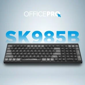 Фото: Клавіатура OfficePro SK985B Wireless Black № 6 | KTC