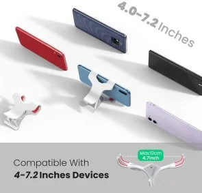 Фото: Універсальний тримач UGREEN LP113 Multifunction Phone Clip Stand White 30488 (LP113/30488) № 3 | KTC