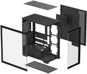 Фото: Корпус Deepcool CG580 Black with window (R-CG580-BKNDA0-G-1) № 10 | KTC