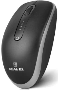 Фото: Миша Real-EL RM-455W Black (EL123200047) № 4 | KTC