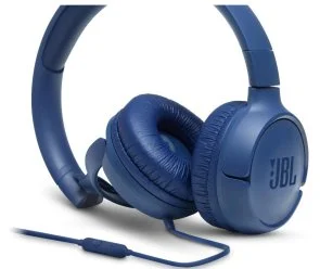 Фото: Навушники JBL T500 Blue (JBLT500BLU) № 6 | KTC