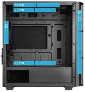 Фото: Корпус Chieftec Pro Mini Black (AZ-01B-OP) № 9 | KTC