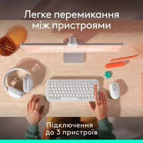 Фото: Миша Logitech POP Mouse with emoji Wireless Graphite (910-007412) № 7 | KTC