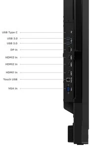 Фото: Інтерактивний дисплей Lenovo ThinkVision T65 65 with Web-camera Raven Black (62F2WA1CEK) № 16 | KTC