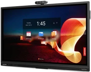 Фото: Інтерактивний дисплей Lenovo ThinkVision T65 65 with Web-camera Raven Black (62F2WA1CEK) № 3 | KTC