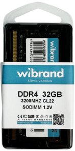 Оперативна пам’ять Wibrand DDR4 1x32GB (WI3200DDR4S/32GB)