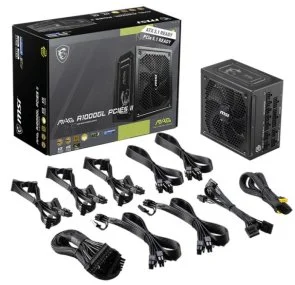 Фото: Блок живлення MSI 1000W MAG A1000GL PCIE5 II № 5 | KTC