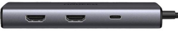 USB-хаб UGREEN Type-C CM498 6in1 (15852)