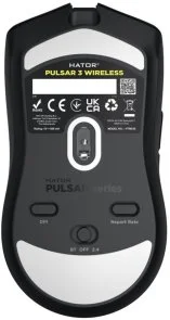 Фото: Миша Hator Pulsar 3 Wireless Black (HTM630) № 5 | KTC