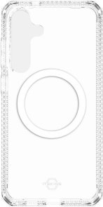 Чохол iTSkins for Samsung S25 - HYBRID R CLEAR with MagSafe Transparent (SGZR-HMACR-TRSP)