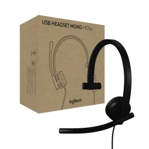 Фото: Гарнітура Logitech H570e Mono USB-A Teams version Black (981-001426) № 6 | KTC