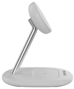Фото: Бездротова зарядна станція Canyon WCS-205 2in1 Qi2 15W White (CNS-WCS205W) № 5 | KTC