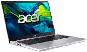 Фото: Ноутбук Acer Aspire Go 15 AG15-32P-C180 NX.J8XEU.003 Silver - 15.6" IPS 60 Гц / Intel N-series / N150 / DDR5 8 ГБ / PCI-E SSD 512 ГБ / Intel Graphics № 2 | KTC