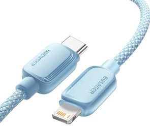 Кабель Essager Breeze 20W Type-C / Ligthning 1m Blue (EXCTL-WL03-P)
