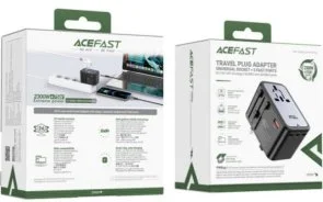 Фото: Зарядний пристрій Acefast Z1 GaN 75W Black (6974316282495) № 9 | KTC