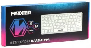 Фото: Клавіатура Maxxter KBW-C01S-UA Wireless Silver № 5 | KTC