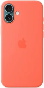 Фото: Чохол Apple for iPhone 16 Plus - Silicone Case with MagSafe Tangerine (MDGT4) № 3 | KTC