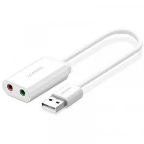 Фото: Зовнішня звукова карта UGREEN US205 White (30143) № 2 | KTC