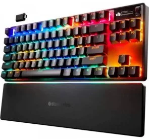 Фото: Клавіатура SteelSeries Apex Pro TKL Gen 3 WL/BT/USB Black (64871) № 2 | KTC