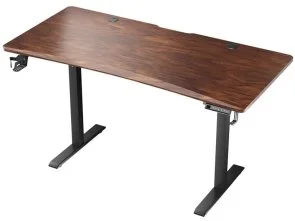 Фото: Стіл для геймерів 1stPlayer Moto-GT 1675 Black/Brown (MOTO-GT-1675-25-BN) № 3 | KTC