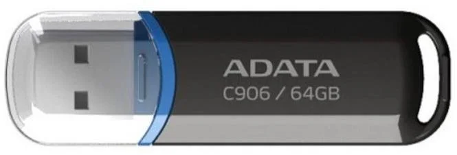 Фото: Флешка USB A-Data C906 64GB Black (AC906-64G-RBK) № 2 | KTC