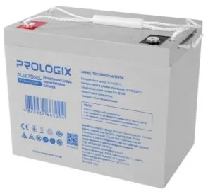 Фото: Батарея для інвертора ProLogix 12V 75Ah GEL (PL12-75GEL) № 2 | KTC