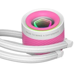 Фото: Система рідинного охолодження ID-COOLING FX240 INF PINK № 5 | KTC