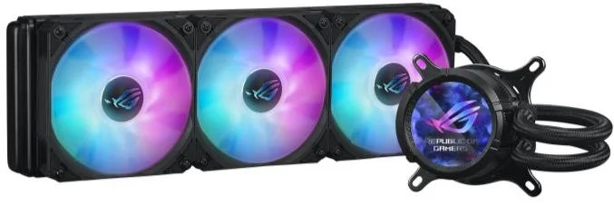 Фото: Система рідинного охолодження ASUS ROG Strix LC III 360 ARGB LCD (90RC00W1-M0UAY0) № 3 | KTC