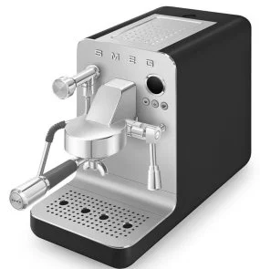 Фото: Ріжкова кавоварка Smeg Espresso coffee machine Black (EMC02BLMEU) № 7 | KTC