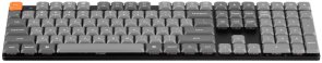 Клавіатура Keychron K5 Max 104Key Gateron MX 2.0 Brown QMK White Led ENG/UKR WL/BT/USB Black (K5M-A3-UA)
