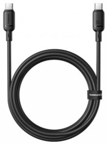 Кабель Baseus Silky Series 100W Type-C / Type-C 1m Black (P10377704113-00)