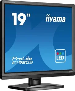 Фото: Монітор iiyama E1980S-B1 Black - 19" TN+Film / 1280×1024 / 75 Гц № 2 | KTC