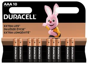Фото: Батарейка Duracell LR03 MN2400 AAA BL/10 (5002509) № 2 | KTC