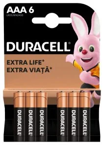 Фото: Батарейка Duracell LR03 MN2400 AAA BL/6 (DURACELL LR03 (AAA) MN2400 (BL/6)) № 2 | KTC