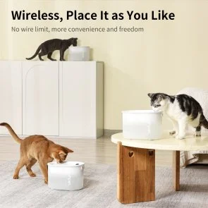 Фото: Поїлка Uahpet Glow Wireless Pet Fountain (UYSJ05QD) № 5 | KTC