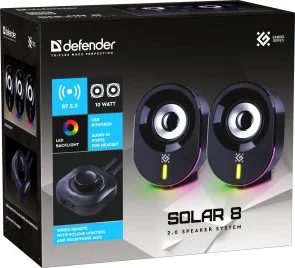 Фото: Колонки Defender Solar 8 Black (65938) № 8 | KTC