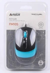 Фото: Миша A4tech FM10S Silent Black/Blue (FM10S Blue) № 8 | KTC